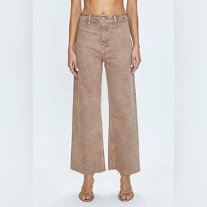 PISTOLA Penny High Rise Wide Leg Crop Jeans